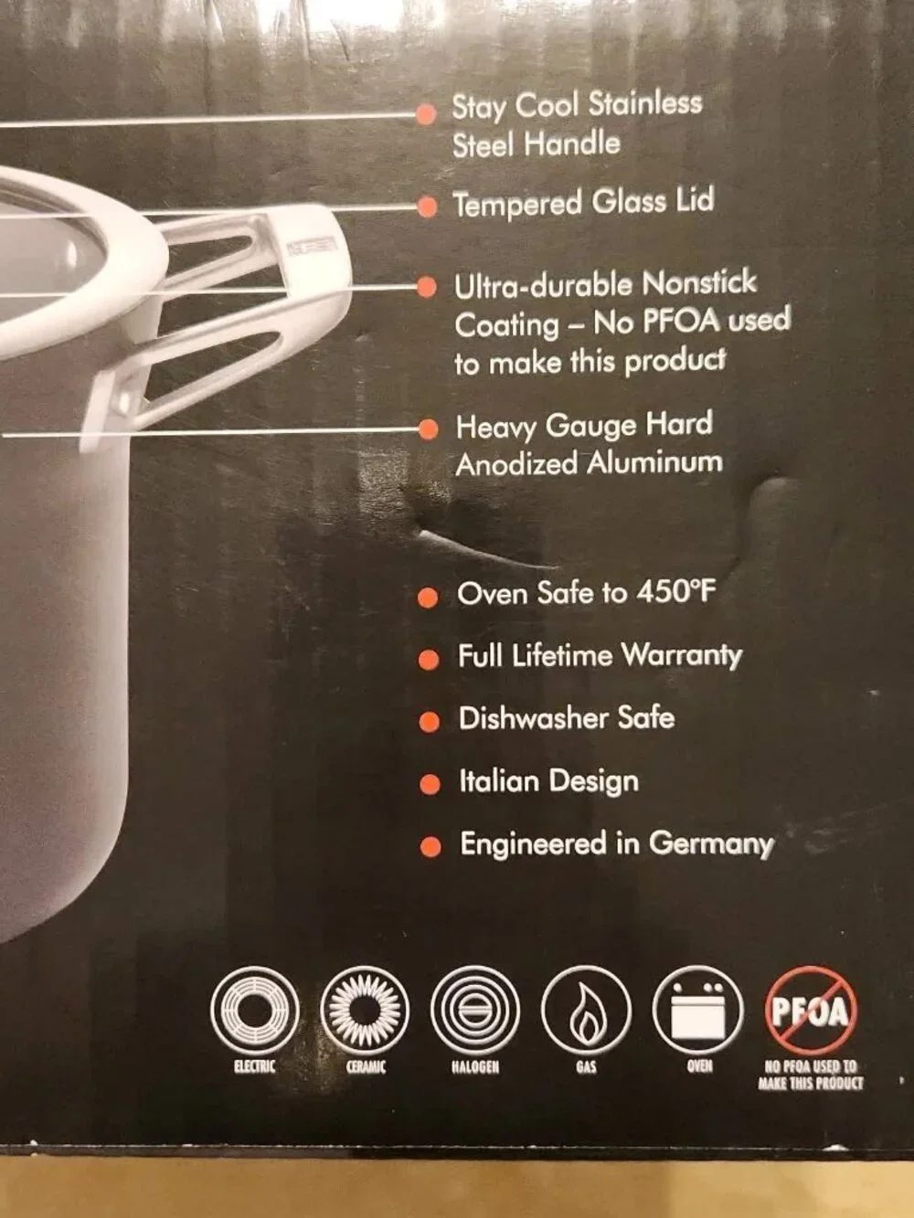 NEW ZWILLING Motion Hard Anodized 4-qt Nonstick Soup Pot Oven Safe All Cooktops